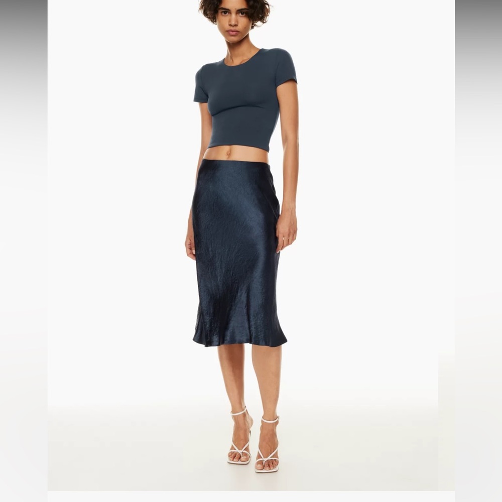 Aritiza babaton midi slip skirt